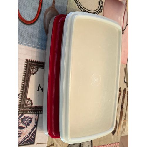 Lot De 2 Boîtes Duettes Tupperware 