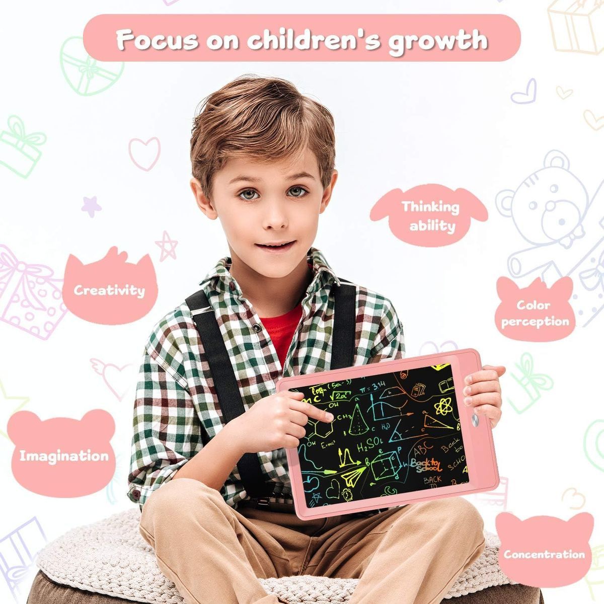 Jouets Pour Filles Et Garons De 3  6 Ans, Tablette D'crit... - 5