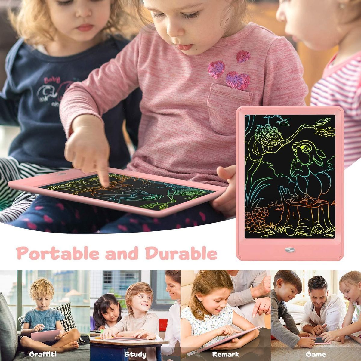 Jouets Pour Filles Et Garons De 3  6 Ans, Tablette D'crit... - 6