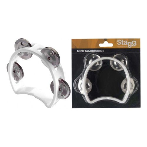Mini Tambourin Blanc Stagg Tab-Mini-Wh
