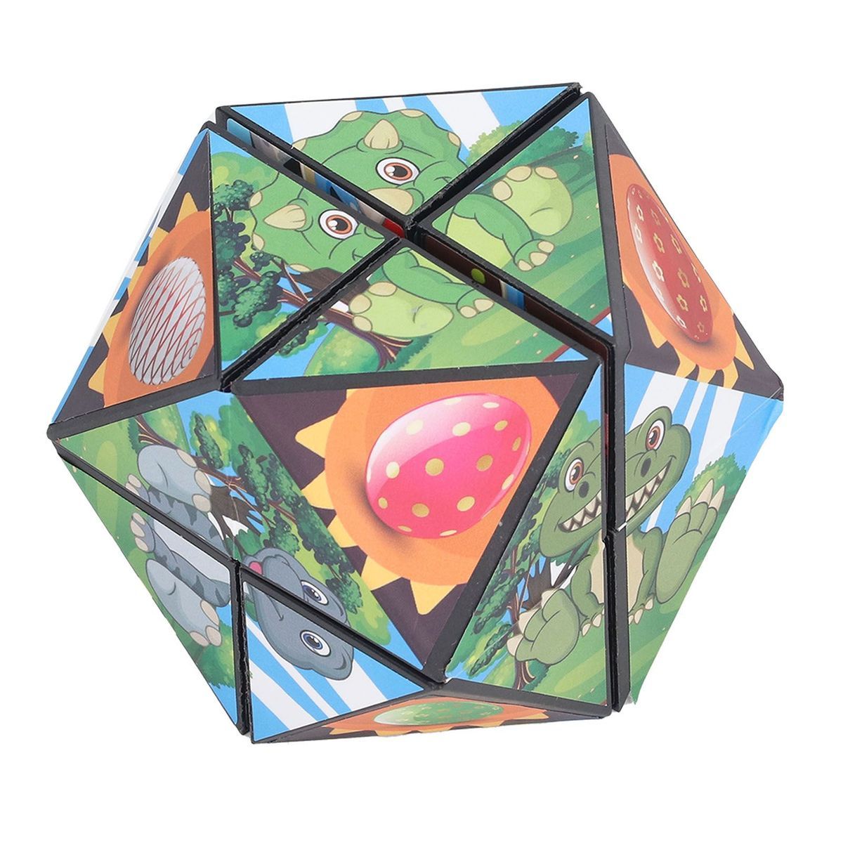 Puzzle De Vitesse Transformable Sous La Forme D'une Image 3d... - 6
