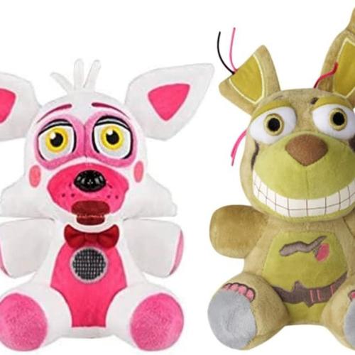 5 Nuits Peluche Freddy Bonnie Springtrap Peluche Fnaf Klb