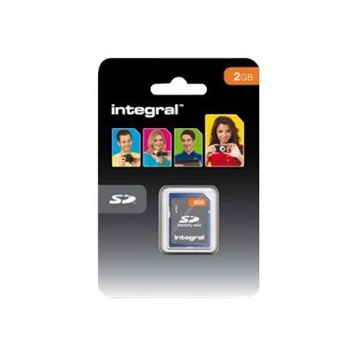Integral - Carte mémoire flash - 2 Go - SD