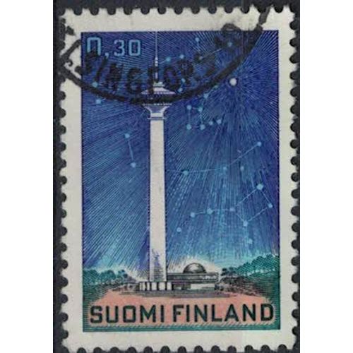 Finlande 1971 Oblitéré Rond Used Näsinneula Tour Observation Et Planétarium À Tampere Su