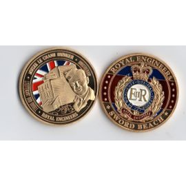 Ww2 - Pièce Collection - Sword Beach - Royal Engineers