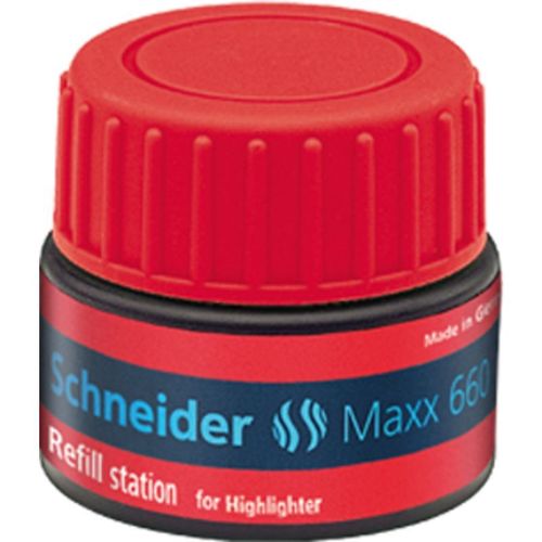 Schneider Station De Recharge Maxx 660 Rouge Pour Surligneur Job