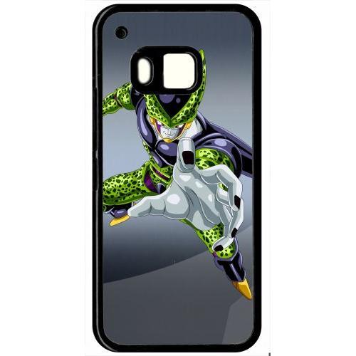 Coque Pour Smartphone - Cell Dbz - Compatible Avec Htc One M9 - Plastique - Bord Noir