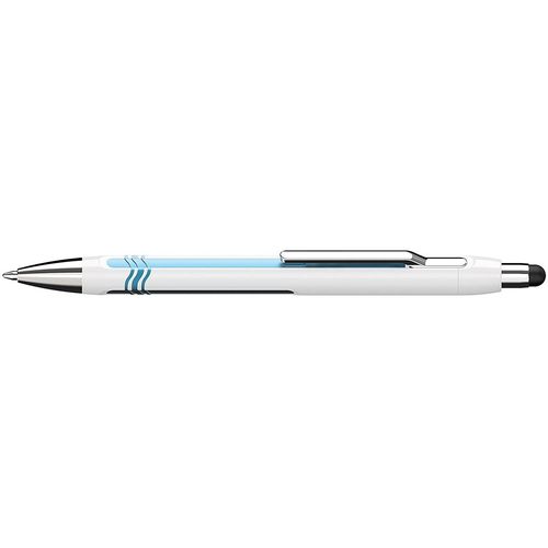 Schneider Stylo À Bille Epsilon Touch Blanc-Bleu Pte Extra Large Bleu