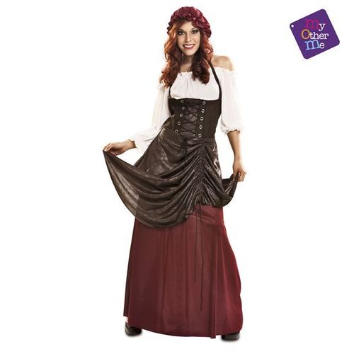 Déguisement Tavernière De Bistrot Femme Xl