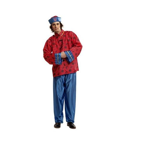 Déguisement Chinois Rouge Homme M / L