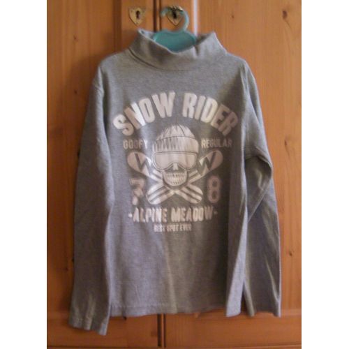 Pull Gris In Extenso - Taille 8 Ans