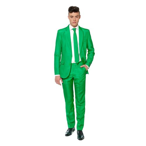 Costume Mr. Solid Vert Homme Suitmeister Medium