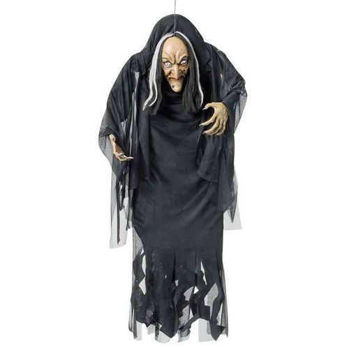Décoration À Suspendre Sorcière Noire Et Blanche 140 Cm Halloween Taille Unique
