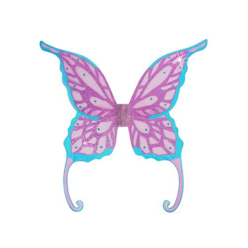 Ailes De Fée Turquoise Et Violettes 85 X 88 Cm Taille Unique