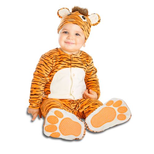 Déguisement Petit Tigre Avec Sucette Luxe Bébé 1 À 2 Ans
