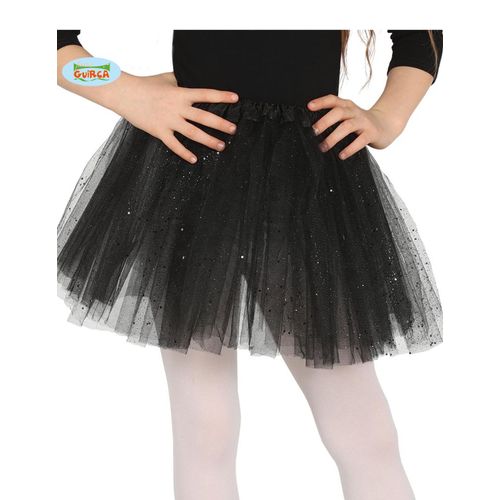 Tutu Noir À Paillettes Fille Taille Unique
