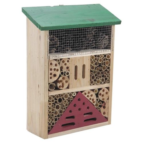 Maison À Insectes En Bois Et Bambou