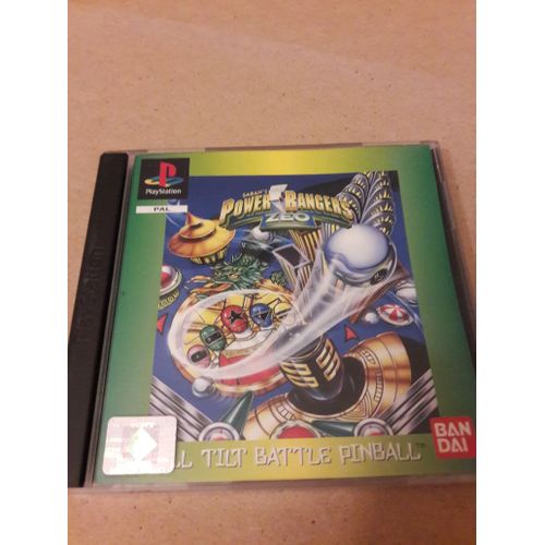 Power Rangers Zéo - Full Tilt Battle Pinball Ps1