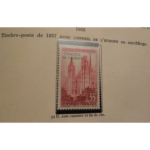 Timbre De Service 1958/59