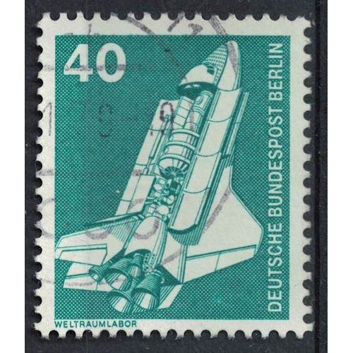 Allemagne 1975 Oblitéré Used Spacelab Navette Spatiale Voyage Spatial Su
