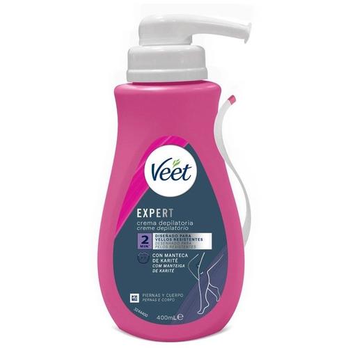 Crème Dépilatoire Veet Expert Jambes Et Corps 400 Ml 