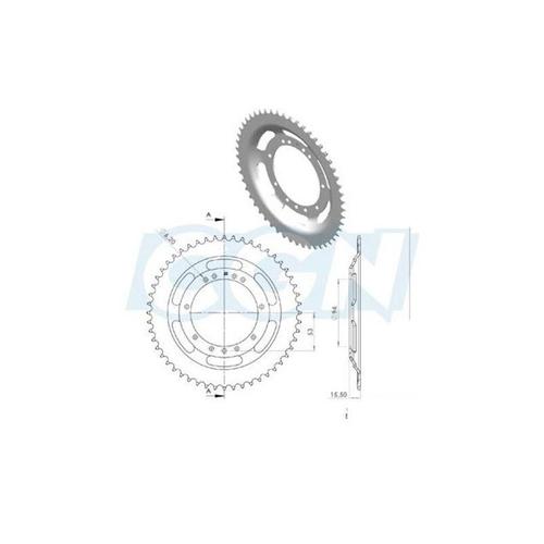 Couronne Cyclo Adaptable 103 Rayons 52dts (D94) 11 Trous