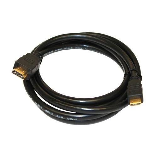 Energy H300 - Câble HDMI avec Ethernet - 19 pin mini HDMI Type C mâle pour HDMI mâle - 2.02 m - noir - pour Sport Cam Series Extreme, Play, Pro