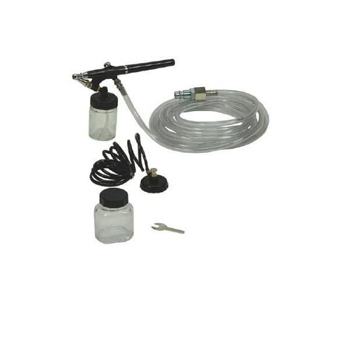 Mecafer - Kit aérographe + tuyau (buse ø 0,4 mm)