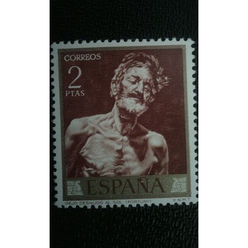 Timbre Espagne ( Yt 1512 ) 1968 Peintres - Mariano Fortuny