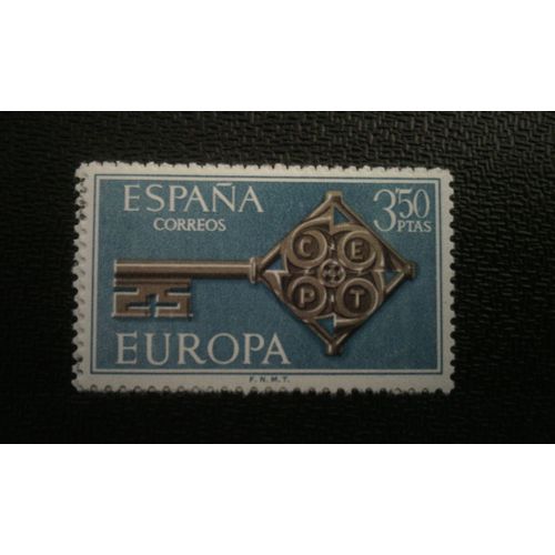 Timbre Espagne ( Yt 1523 ) 1968 Europa