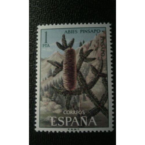 Timbre Espagne ( Yt 1739 ) 1972 Sapin Espagnol