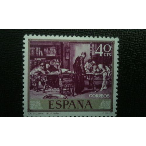 Timbre Espagne ( Yt 1507 ) 1968 Peintres - Mariano Fortuny