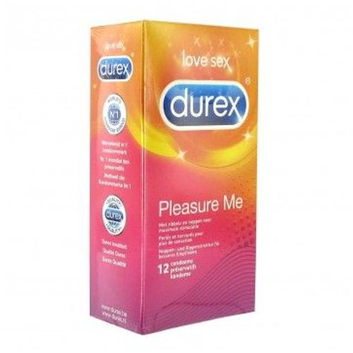 Préservatifs Durex Pleasure Me - Texturés Maximum De Plaisir - En Vrac - Économique De 24