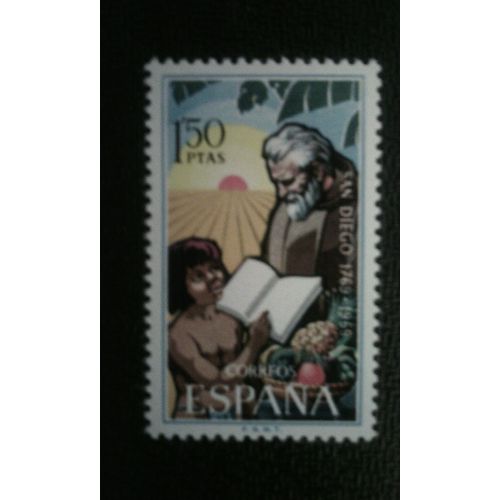 Timbre Espagne ( Yt 1595 ) 1969 Bicentenaire De San Diego