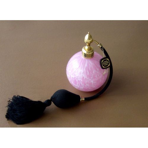 Vaporisateur Atomiseur Diffuseur Parfum Eau D Toilette Marcel Franck Paris Collection Flacon 10 Cm 200 Cl Poire Et Pompom Bouteille Collection Glamour Cristal Rose Marbre En Gouttes Chic Beau Pratique 