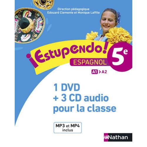 ¡Estupendo! Espagnol 5ème Coffret Avec 3 Cd Audio Et 1 Dvd Pour La Classe, Edition 2016