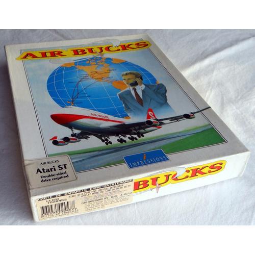 Jeu Atari St - Air Bucks (Développé Par Impressions, 1992).