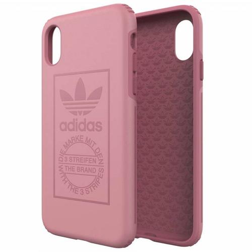 Coque Adidas Originals Logo Antichoc Iphone X Rose