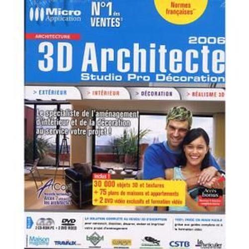 3d Architecte Studio Pro Décoration 2006