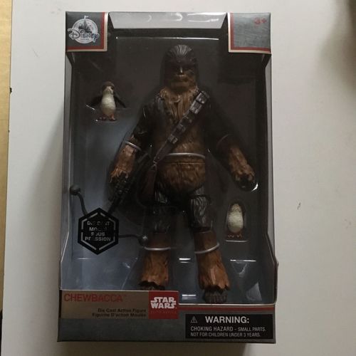 Star Wars Elite Series Chewbacca The Last Jedi Métal Moulée