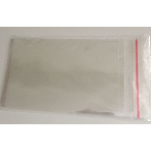 Lot De 10 Sachets Plastiques Cristal 16,5 Cm X 10 Cm Fermant Par Bande Collante