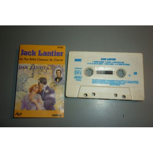 K7 Audio Jack Lantier Ses Plus Belles Chansons De Charme