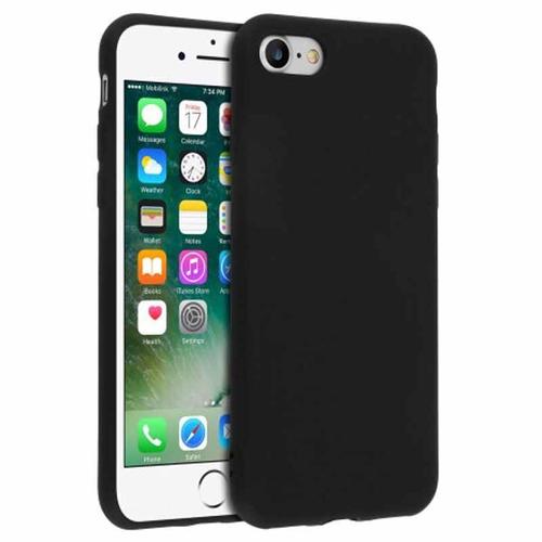 Coque Silicone Souple Noir Pour Iphone 7