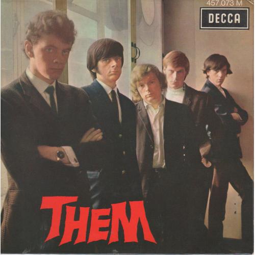 Disque Vinyle 45 Tours Them (1964 Decca 457.073 M) 4 Titres - Genre Rock Blues/Classic Rock