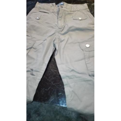 Pantalon Active Wear Coton 10 Ans Beige Taille 144