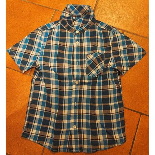 Chemise Garcon Ete 10 Ans Bleu