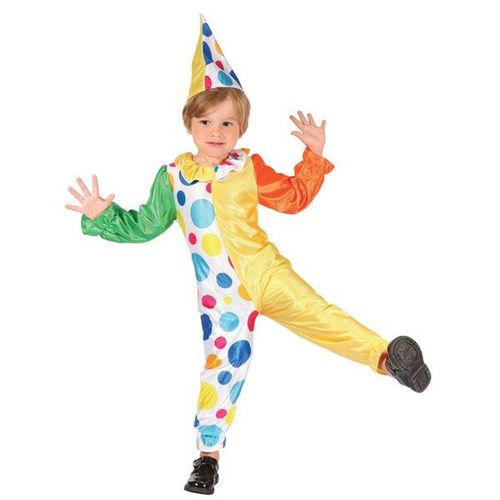 Déguisement Baby Luxe Clown Taille 92/104
