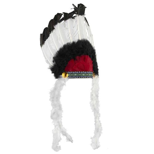 Coiffe Indien Avec Plumes Adulte