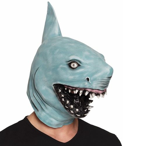 Masque Requin En Latex Adulte Taille Unique