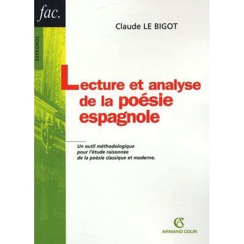 Lecture Et Analyse De La Poésie Espagnole